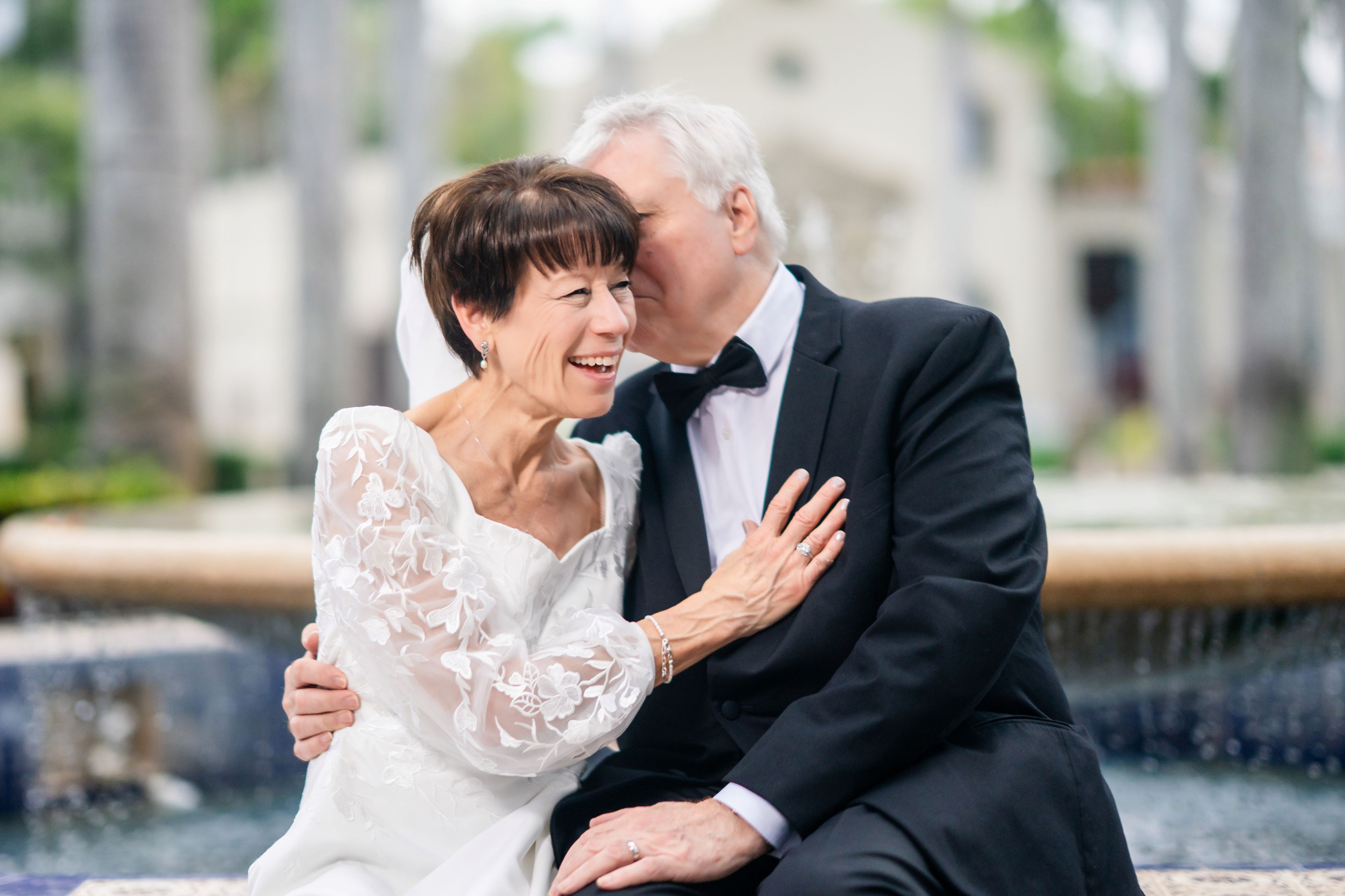 Linda & George's Wedding real wedding photo at St. Joan of Arc Catholic Church, 370 SW 3rd St, Boca Raton, FL 33432